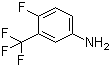 structure of CAS# 2357-47-3, 4-Fluoro-3-(trifluoromethyl)aniline