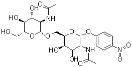 CAS # 235752-73-5, 4-Nitrophenyl 2-(acetylamino)-6-O-[2-(acetylamino)-2-deoxy-beta-D-glucopyranosyl]-2-deoxy-alpha-D-galactopyranoside