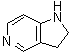 2,3-二氢-1H-吡咯并[3,2-c]吡啶分子结构 (CAS 23596-28-3)