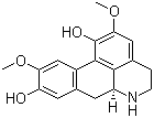 CAS # 23599-69-1, Norisoboldine, (+)-N-Norisoboldine, (+)-Laurelliptine, (S)-(+)-Laurelliptine, Norisoboldine, (6aS)-5,6,6a,7-Tetrahydro-2,10-dimethoxy-4H-dibenzo[de,g]quinoline-1,9-diol
