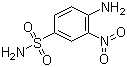 CAS 登录号：2360-19-2, 4-氨基-3-硝基苯磺酰胺