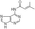 N6-(delta 2-Isopentenyl)-adenine molecular structure (CAS 2365-40-4)