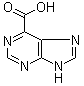 structure of CAS# 2365-43-7, Purine-6-carboxylic acid