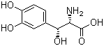 structure of CAS# 23651-95-8, 屈西多巴