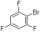 1-溴-2,4,6-三氟苯分子结构 (CAS 2367-76-2)