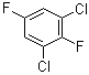 structure of CAS# 2367-80-8, 2,6-Dichloro-1,4-difluorobenzene