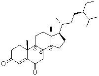 CAS # 23670-94-2, Stigmast-4-ene-3,6-dione, (24R)-24-Ethylcholest-4-ene-3,6-dione
