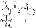 左旋舒必利分子结构 (CAS 23672-07-3)