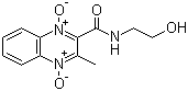CAS # 23696-28-8, Olaquindox, N-(2-Hydroxyethyl)-3-methyl-2-quinoxalinecarboxamide 1,4-dioxide