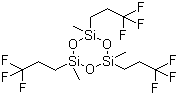 CAS # 2374-14-3, 1,3,5-Tris[(3,3,3-trifluoropropyl)methyl]cyclotrisiloxane, 1,3,5-Trimethyl-1,3,5-tris(3,3,3-trifluoropropyl)cyclotrisiloxane