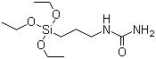 structure of CAS# 23779-32-0, N-(Triethoxysilylpropyl)urea
