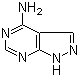 CAS # 2380-63-4, 4-Aminopyrazolo[3,4-d]pyrimidine, 1H-Pyrazolo[3,4-d]pyrimidin-4-amine