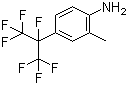 structure of CAS# 238098-26-5, 2-甲基-4-七氟异丙基苯胺