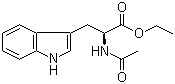 N-乙酰基-L-色氨酸乙酯分子结构 (CAS 2382-80-1)