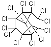 CAS # 2385-85-5, Mirex, Dodecaclor, ENT 25719, GC 1283, Hexachlorocyclopentadiene dimer, Perchloropentacyclodecane