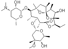 structure of CAS# 23893-13-2, Anhydroerythromycin A