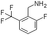 structure of CAS# 239087-06-0, 2-氟-6-三氟甲基苄胺