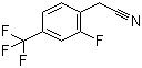 CAS # 239087-11-7, 2-Fluoro-4-(trifluoromethyl)phenylacetonitrile