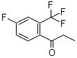 structure of CAS# 239107-26-7, 4'-氟-2'-(三氟甲基)苯丙酮