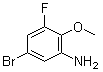 structure of CAS# 239122-51-1, 5-溴-3-氟-2-甲氧基苯胺