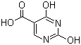 structure of CAS# 23945-44-0, 2,4-Dihydroxypyrimidine-5-carboxylic acid