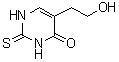 structure of CAS# 23956-11-8, 5-(2-Hydroxyethyl)-2-thiouracil