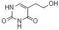 structure of CAS# 23956-12-9, 5-(2-Hydroxyethyl)uracil