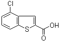 CAS # 23967-57-9, 4-Chlorobenzo[b]thiophene-2-carboxylic acid