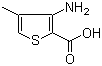 structure of CAS# 23968-18-5, 3-Amino-4-methylthiophene-2-carboxylic acid