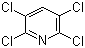 CAS # 2402-79-1, 2,3,5,6-Tetrachloropyridine