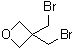 3,3-二(溴甲基)氧杂环丁烷分子结构 (CAS 2402-83-7)