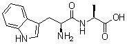 structure of CAS# 24046-71-7, L-色氨酰-L-丙氨酸