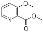 structure of CAS# 24059-83-4, 3-Methoxypyridine-2-carboxylic acid methyl ester