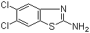 CAS # 24072-75-1, 5,6-Dichloro-2-benzothiazolamine, 2-Amino-5,6-dichlorobenzothiazole