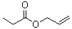 CAS # 2408-20-0, Propionic acid allyl ester, 2-Propenyl propanoate, Allyl propanoate, Allyl propionate, NSC 7620