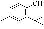 structure of CAS# 2409-55-4, 2-tert-Butyl-4-methylphenol