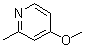 4-Methoxy-2-methylpyridine molecular structure (CAS 24103-75-1)