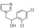structure of CAS# 24155-42-8, alpha-(2,4-Dichlorophenyl)-1H-imidazole-1-ethanol