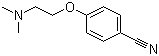CAS # 24197-95-3, 4-[2-(Dimethylamino)ethoxy]benzonitrile