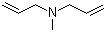 structure of CAS# 2424-01-3, Methyldiallylamine