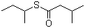 CAS # 2432-91-9, sec-Butyl thioisovalerate