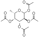 CAS # 24332-95-4, 1,2,3,4-Tetra-O-acetyl-L-fucopyranose, L-Fucose tetraacetate, NSC 119108