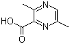 CAS # 2435-46-3, 3,6-Dimethylpyrazinecarboxylic acid