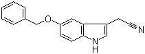 CAS 登录号：2436-15-9, 5-苄氧基吲哚-3-乙腈
