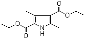 CAS # 2436-79-5, Diethyl 2,4-dimethylpyrrole-3,5-dicarboxylate, Diethyl 3,5-dimethyl-1H-pyrrole-2,4-dicarboxylate, 3,5-Dimethyl-1H-Pyrrole-2,4-dicarboxylic acid diethyl ester