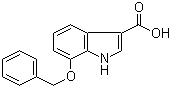 CAS # 24370-75-0, 7-Benzyloxy-1H-indole-3-carboxylic acid