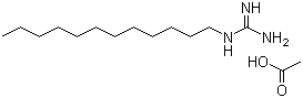 structure of CAS# 2439-10-3, Dodine