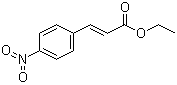 CAS # 24393-61-1, Ethyl (2E)-3-(4-nitrophenyl)-2-propenoate, Ethyl (E)-p-nitrocinnamate, Ethyl trans-4-nitrocinnamate, Ethyl trans-p-nitrocinnamate