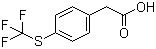 CAS # 243977-23-3, 4-(Trifluoromethylthio)phenylacetic acid
