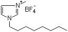 structure of CAS# 244193-52-0, 1-辛基-3-甲基咪唑鎓四氟硼酸盐